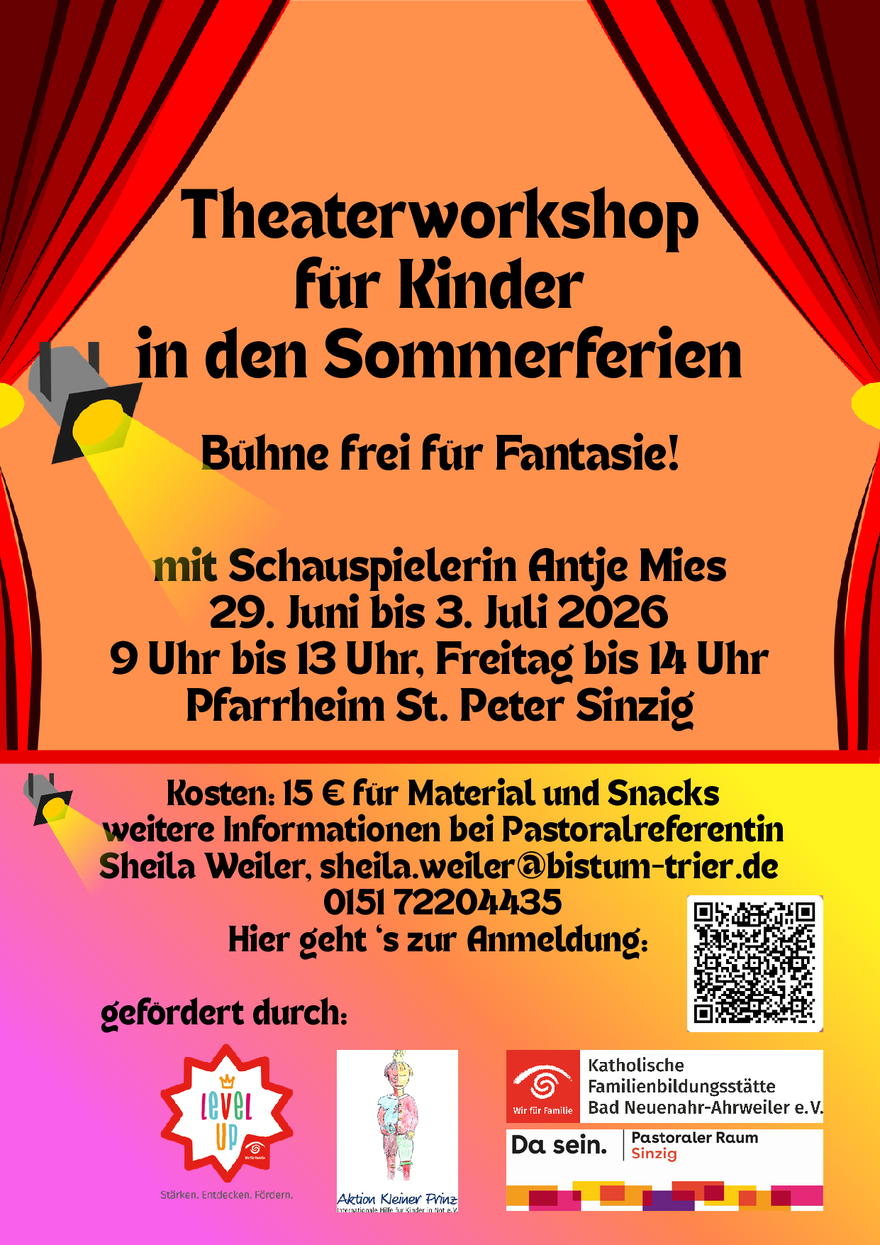 Flyer Theaterworkshop